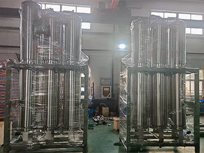 Export, on-site installation and testing
