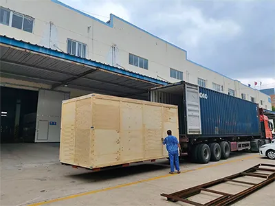 Export, on-site installation and testing